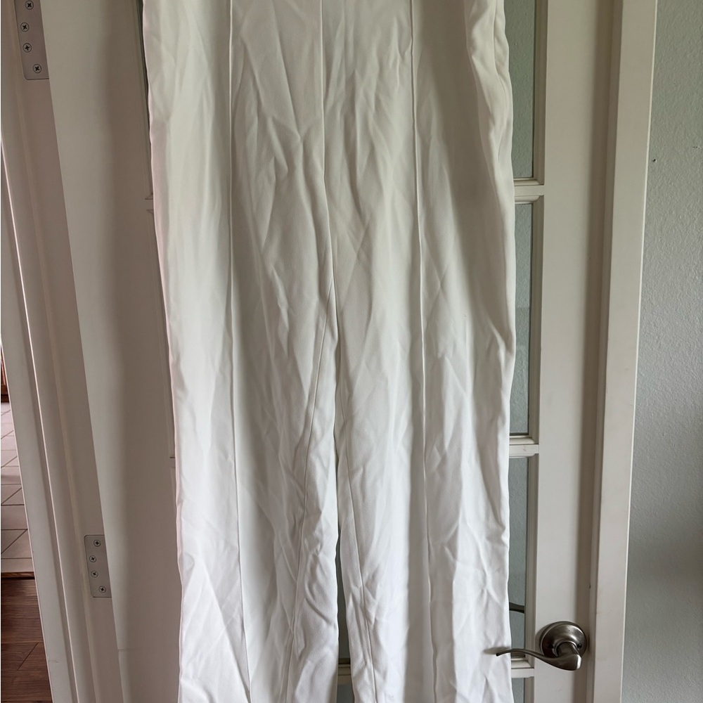 Zara Classic White Pants